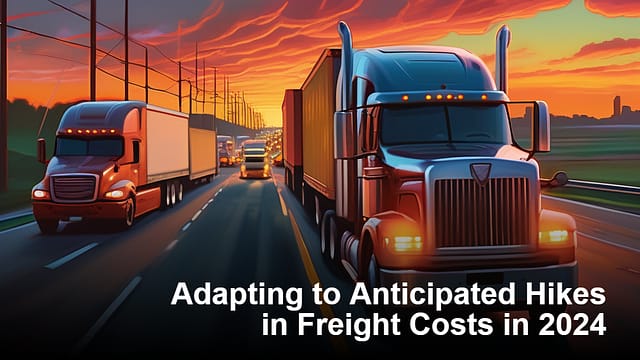 Adapting to Anticipated Hikes in Freight Costs in 2024