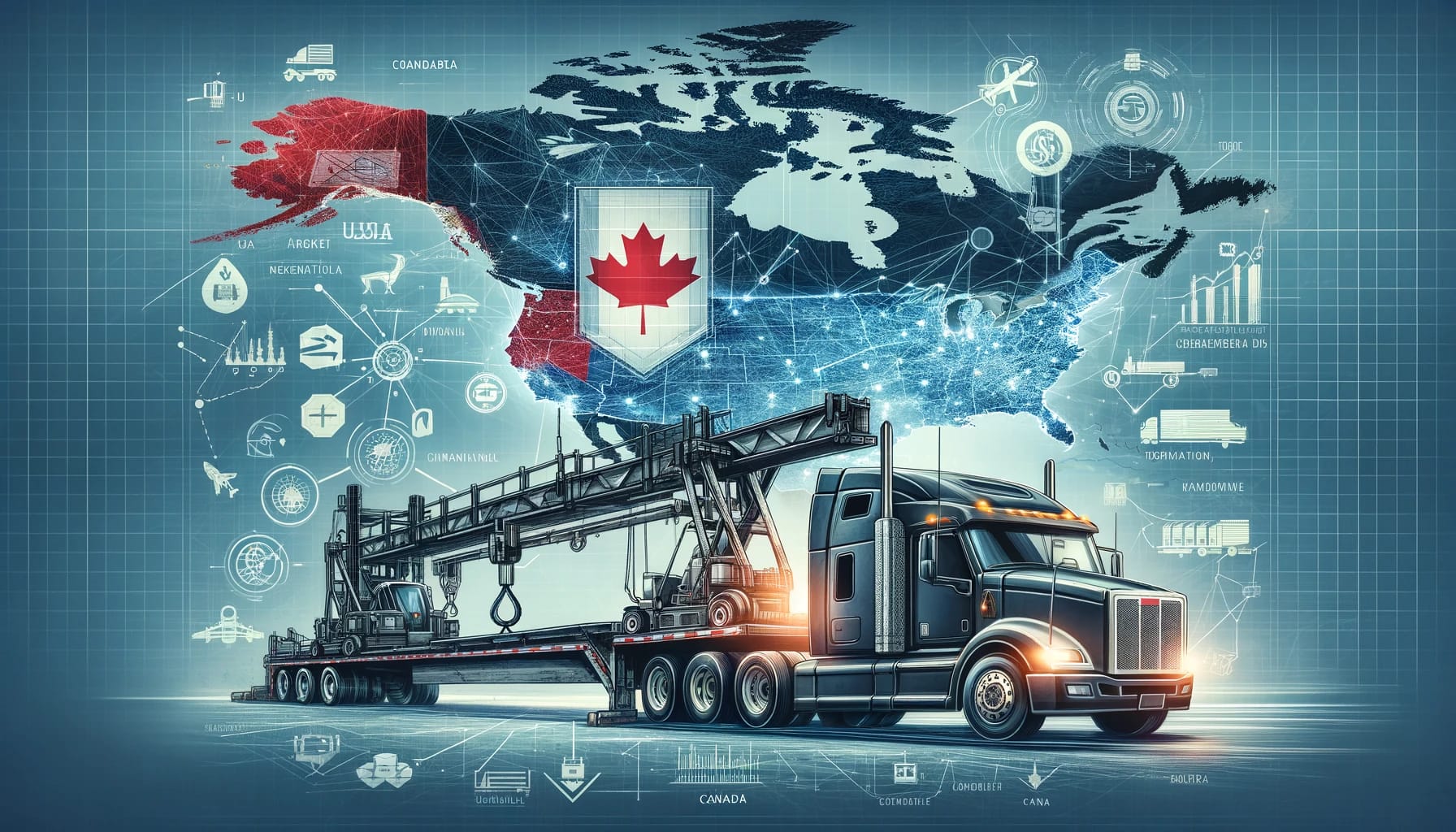 Latest Flatbed Freight Rates for US-Canada and Canadian Shippers